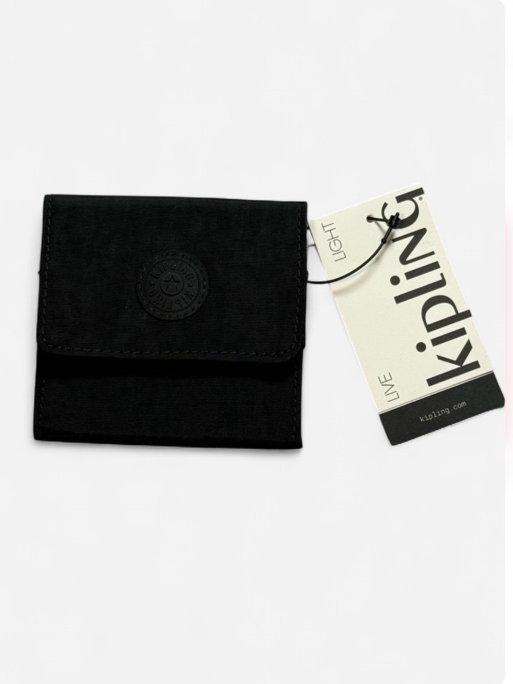 Kipling Black Trifold Wallet NWT